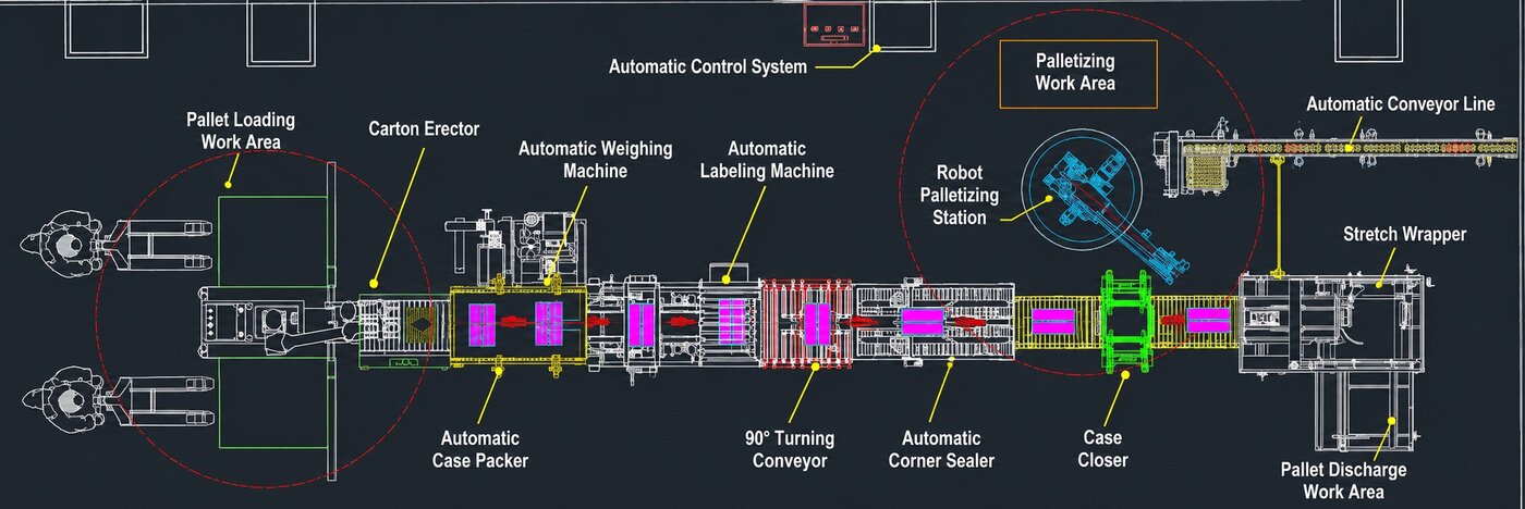 Forworld Production Line Layout